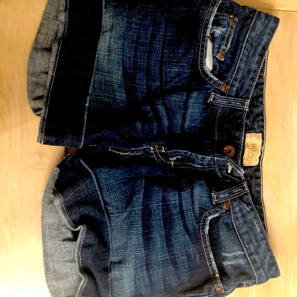 BKE denim shorts